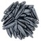 Czechmate 16mm X 5mm X 3mm Dagger Glass Czech Two Hole Bead, Hematite